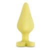 Candy Heart Butt Plug Spank Me Yellow